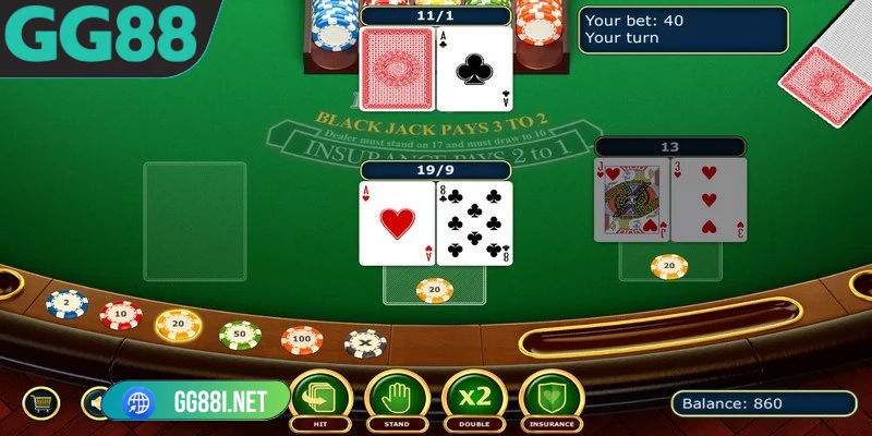 Blackjack online