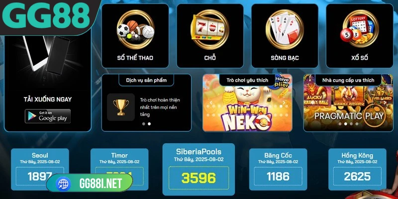 giới thiệu GG88