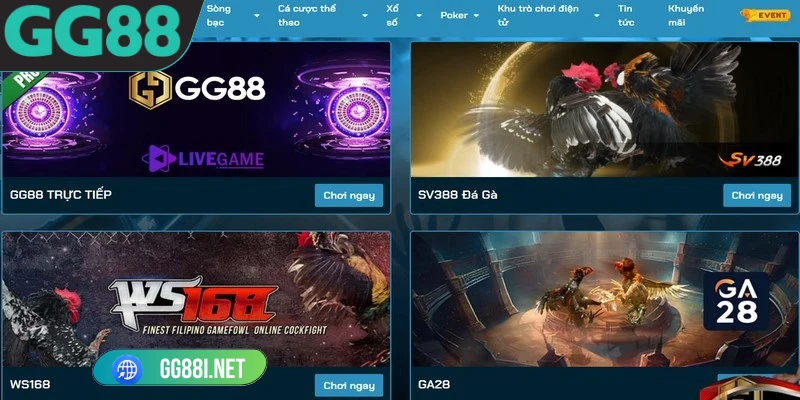 Thế giới game GG88
